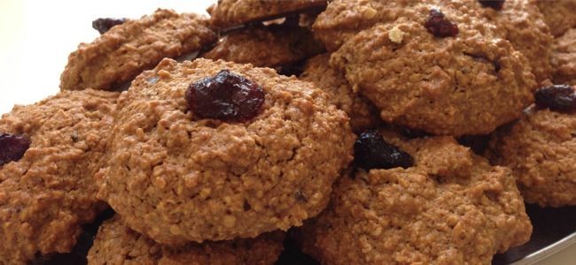 Biscotti di mandorle e cranberries