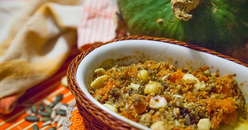 Crumble di zucca