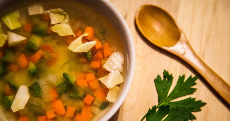 Zuppa di verdure all’Ashwagandha