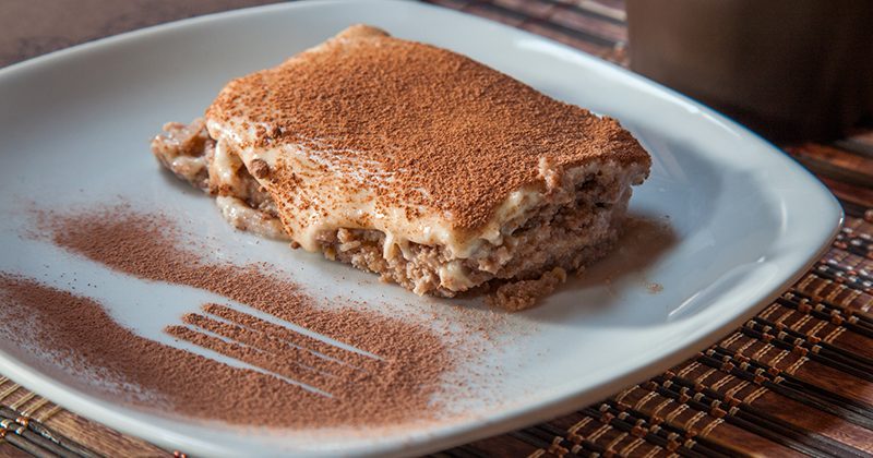 Tiramisù SAUTÓN al cacao crudo