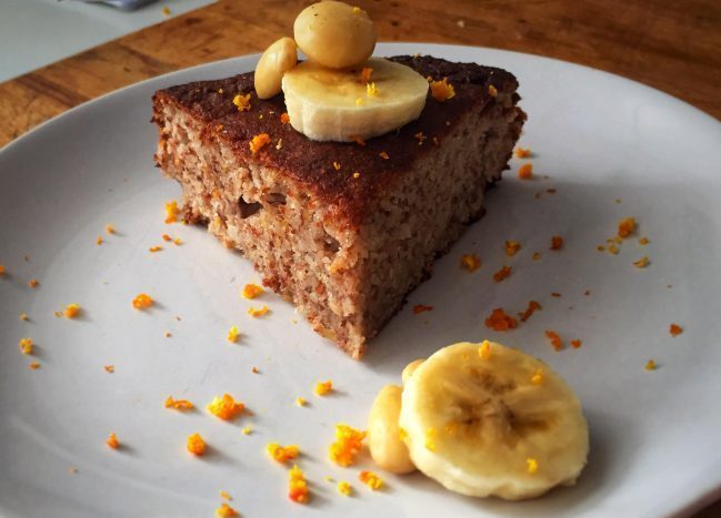 Banana cake