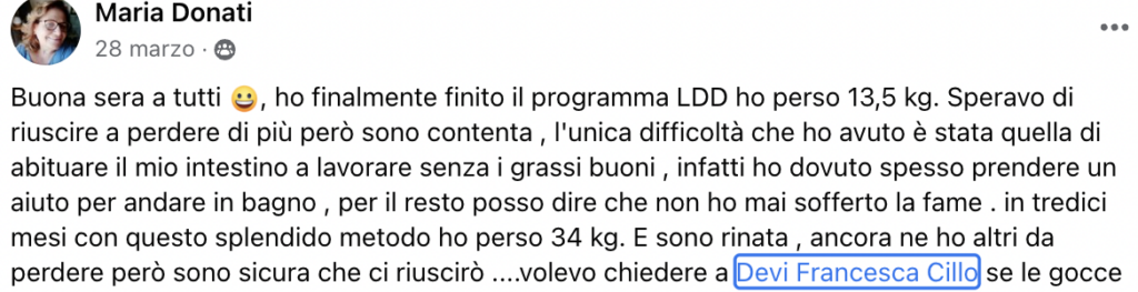 Tornare in forma con LDD